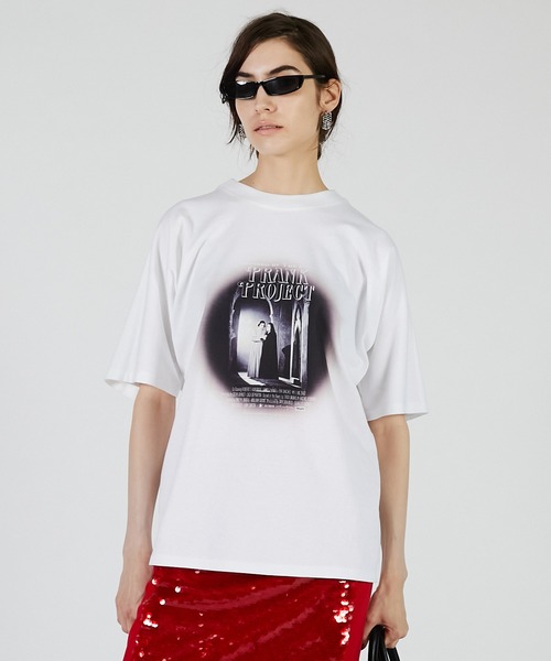 PRANK PROJECT（プランクプロジェクト）の「ダブルTシャツ / Double T-shirt（Tシャツ/カットソー・レディース・ホワイト/ブルー/ブラック・FREE）」の11枚目の写真