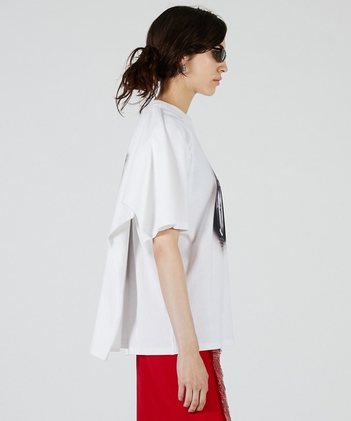 PRANK PROJECT（プランクプロジェクト）の「ダブルTシャツ / Double T-shirt（Tシャツ/カットソー・レディース・ホワイト/ブルー/ブラック・FREE）」の14枚目の写真