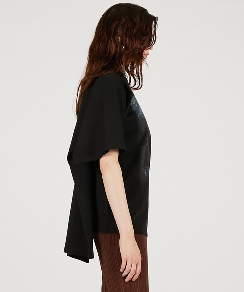 PRANK PROJECT（プランクプロジェクト）の「ダブルTシャツ / Double T-shirt（Tシャツ/カットソー・レディース・ホワイト/ブルー/ブラック・FREE）」の18枚目の写真