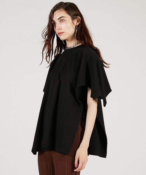 PRANK PROJECT（プランクプロジェクト）の「ダブルTシャツ / Double T-shirt（Tシャツ/カットソー・レディース・ホワイト/ブルー/ブラック・FREE）」の20枚目の写真