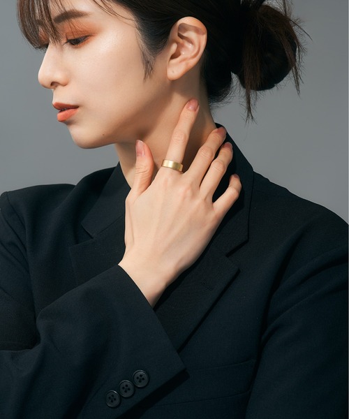 Jewel closet by L&Co.（ジュエルクローゼットバイエルアンドコー）の「K18 リング（リング・レディース・イエローゴールド・11号/13号/15号）」の3枚目の写真