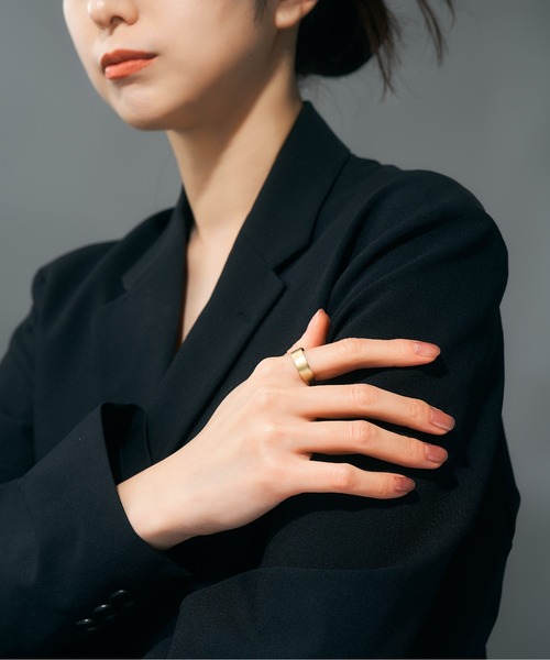 Jewel closet by L&Co.（ジュエルクローゼットバイエルアンドコー）の「K18 リング（リング・レディース・イエローゴールド・11号/13号/15号）」の4枚目の写真
