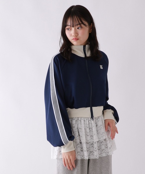 セール】ショートトラックジャケット（ジャージ）｜repipi armario