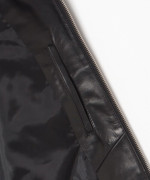 BEAMS HEART(ビームスハート)の「レザー ブルゾン(ブルゾン・メンズ・ブラック・SMALL/MEDIUM/LARGE/X-LARGE)」の10枚目の写真