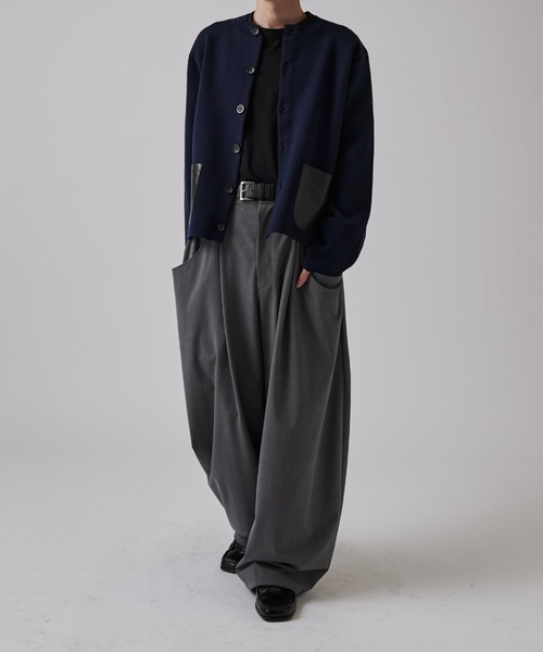 Lui's（ルイス）の「ファインTRイージーカーブパンツ（スラックス・メンズ・ブラック系その他/グレー/ブラック・S/M）」の20枚目の写真