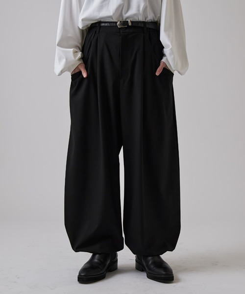 Lui's(ルイス)の「ファインTRイージーカーブパンツ(スラックス・メンズ・ブラック系その他/グレー/ブラック・S/M)」の19枚目の写真
