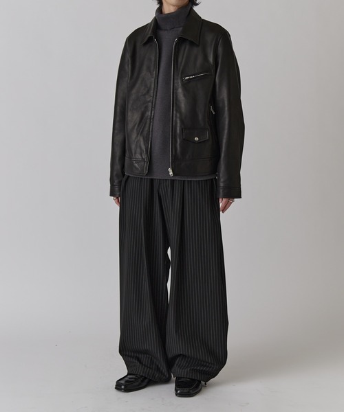 Lui's（ルイス）の「ファインTRイージーカーブパンツ（スラックス・メンズ・ブラック系その他/グレー/ブラック・S/M）」の22枚目の写真