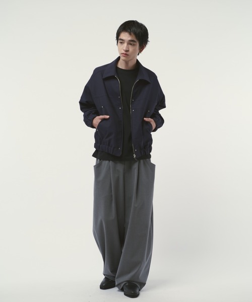 Lui's（ルイス）の「ファインTRイージーカーブパンツ（スラックス・メンズ・ブラック系その他/グレー/ブラック・S/M）」の22枚目の写真