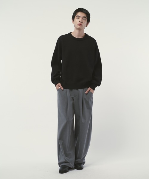 Lui's（ルイス）の「ファインTRイージーカーブパンツ（スラックス・メンズ・ブラック系その他/グレー/ブラック・S/M）」の16枚目の写真