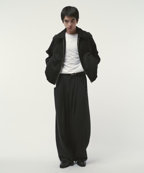 Lui's（ルイス）の「ファインTRイージーカーブパンツ（スラックス・メンズ・ブラック系その他/グレー/ブラック・S/M）」の18枚目の写真