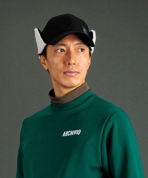 MENS>【メンズ】ボア切替2WAYキャップ（キャップ）｜archivio