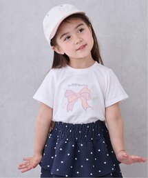 petit main（プティマイン）の「【接触冷感】【WEB限定特別価格】モチーフ半袖Tシャツ（Tシャツ/カットソー・キッズ）」