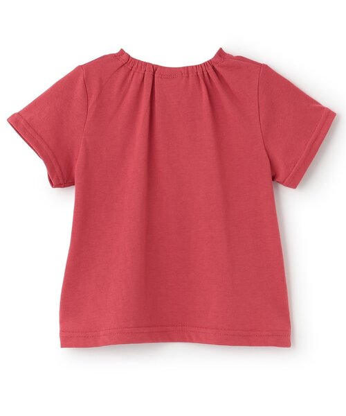 petit main（プティマイン）の「【接触冷感】【WEB限定特別価格】モチーフ半袖Tシャツ（Tシャツ/カットソー・キッズ・ラベンダー/サックスブルー/オフホワイト/レッド・130cm/100cm/120cm/110cm/90cm/80ｃｍ）」の9枚目の写真