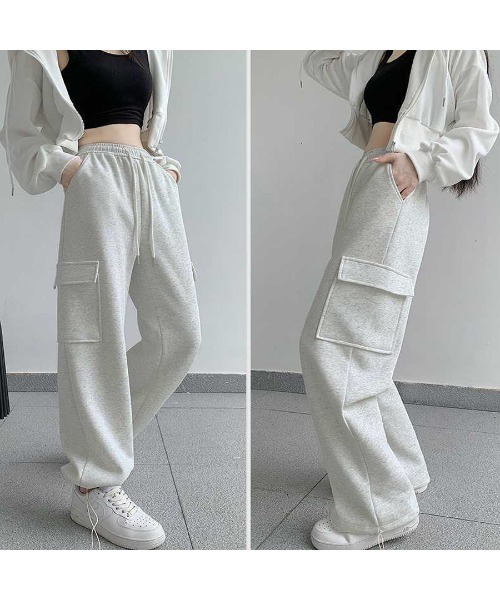 セール】スウェットパンツ レディース ワイドパンツ ジョガー