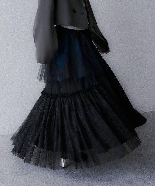 チュールレースベルトスカート(HARE)（スカート）｜HARE（ハレ