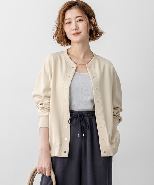 【SLOW/一部店舗限定】ライトダンボール カーディガン