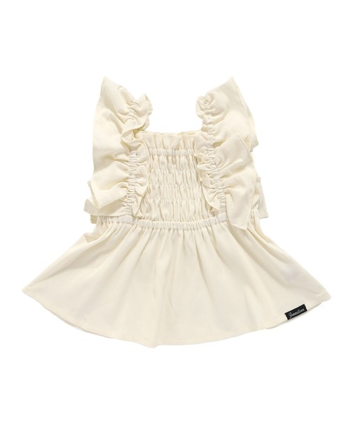 JENNI love（ジェニィラブ）の「2wayフリルブラウス（シャツ/ブラウス・キッズ・グリーン/ブラック/オフホワイト・160cm/150cm/140cm/130cm）」の17枚目の写真