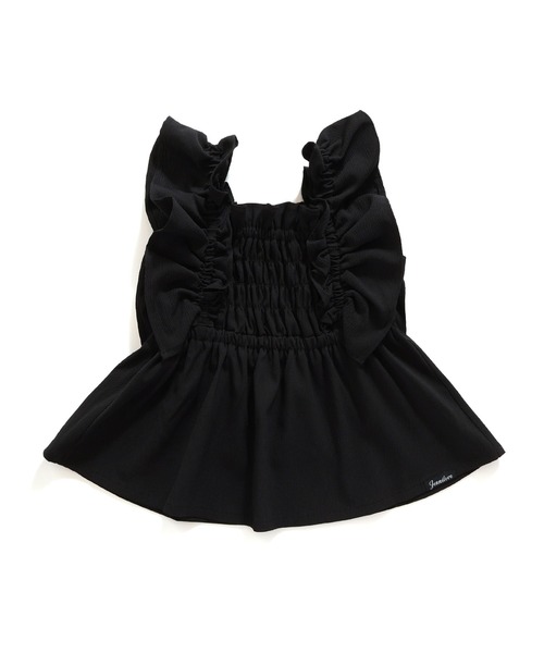 JENNI love（ジェニィラブ）の「2wayフリルブラウス（シャツ/ブラウス・キッズ・グリーン/ブラック/オフホワイト・160cm/150cm/140cm/130cm）」の19枚目の写真