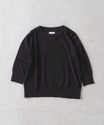 quadro（クオドロ）の「7分袖クルーネックP/O（ニット/セーター）」