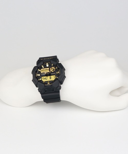 G-SHOCK(ジーショック)の「Black and Gold Series / GA-010GB-1A9JF(アナログ腕時計・メンズ・ブラック×ゴールド・FREE)」の11枚目の写真
