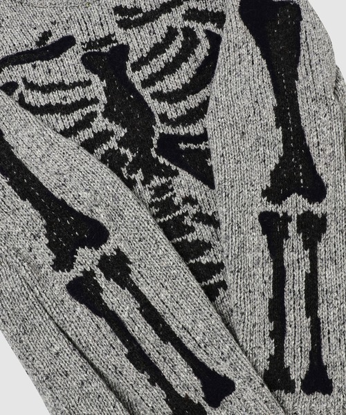 KHOKI（コッキ）の「Needle punched knit（ニット/セーター・メンズ・グレー/ブラック/ブラウン・2）」の11枚目の写真