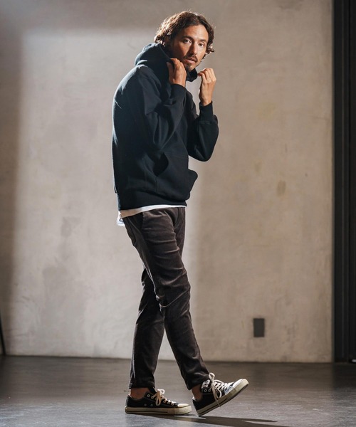 wjk reluxe(ダブルジェーケーリラックス)の「mpa3879-dense knit sweat parka パーカー(WR25W-23)(パーカー・メンズ・ブルー系その他/ブラック/トップグレー・XL/L/M/S)」の20枚目の写真