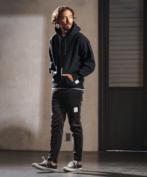 wjk reluxe(ダブルジェーケーリラックス)の「mpa3879-dense knit sweat parka パーカー(WR25W-23)(パーカー・メンズ・ブルー系その他/ブラック/トップグレー・XL/L/M/S)」の21枚目の写真