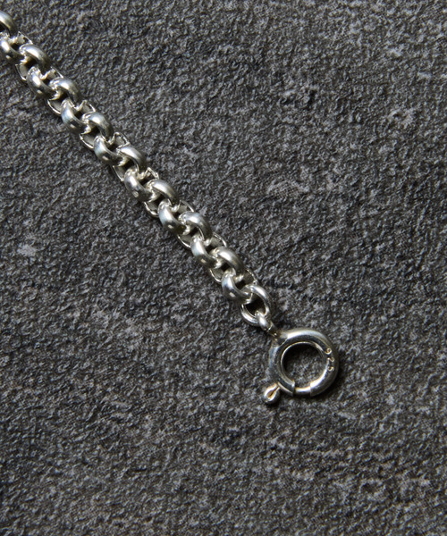 THEFT(セフト)の「THEFT セフト / AZUKI SILVER CHAIN NECKLACE シルバー925ロールチェーンネックレス 50cm(ネックレス・メンズ・シルバー・50cm)」の9枚目の写真