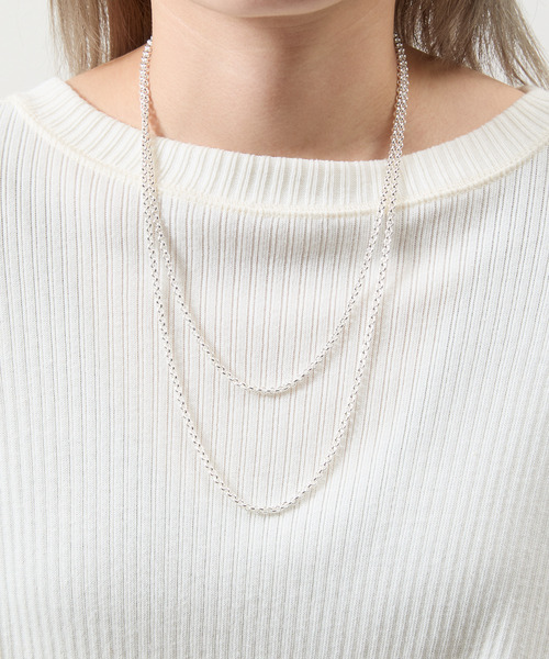 THEFT セフト / AZUKI SILVER CHAIN NECKLACE シルバー925ロール