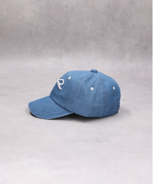 Right-on(ライトオン)の「VIVIAN BLUE(ヴィヴィアンブルー)【キッズ】リボンモチーフキャップ(キャップ・キッズ・ピンク/ライトインディゴブルー・フリー)」の6枚目の写真