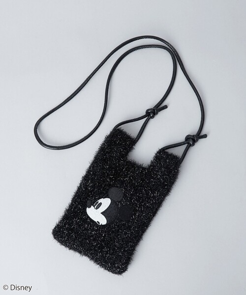 MICKEY(ミッキー) / 別注】 ラメニット ショルダーバッグ（ショルダー