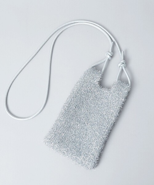 ミッキさん専用♡YENN O/WHT ショルダーバッグ セール】【MICKEY(ミッキー) / 別注】 ラメニット ショルダーバッグ