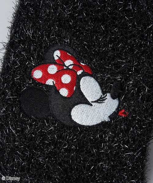 セール】【MICKEY(ミッキー) / 別注】 ラメニット ショルダーバッグ