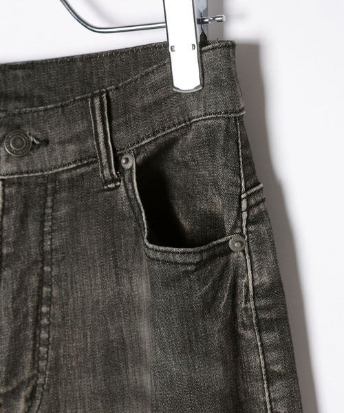 3.3 Field Trip (3.3フィールドトリップ)の「3.3 Field Trip/フリンジヘムフレアデニム(デニムパンツ・レディース・ブルー/ブラック・SMALL/MEDIUM)」の18枚目の写真