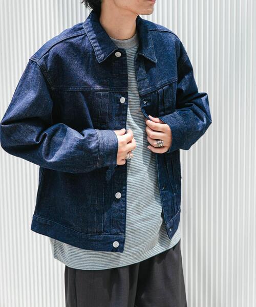 FORK&SPOON（フォークアンドスプーン）の「FORK&SPOON　JFデニムジャケット（デニムジャケット・メンズ・ライトインディゴブルー/ワンウォッシュ・4/5）」の3枚目の写真