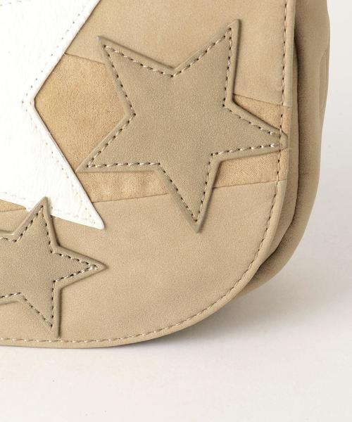 Another Edition(アナザーエディション)の「★★パッチワークスターショルダー/AE PTW STAR SHLD(ショルダーバッグ・レディース・ナチュラル/オリーブ・フリー)」の6枚目の写真