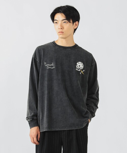 BEAMS HEART(ビームスハート)の「【ユニセックス】べトジャン ロングスリーブ カットソー(Tシャツ/カットソー・メンズ・ブラック系その他4/ブラック・SMALL/MEDIUM/LARGE)」の1枚目の写真