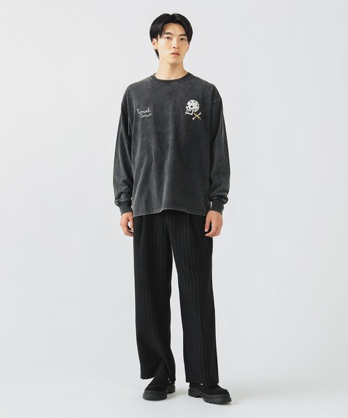 BEAMS HEART(ビームスハート)の「【ユニセックス】べトジャン ロングスリーブ カットソー(Tシャツ/カットソー・メンズ・ブラック系その他4/ブラック・SMALL/MEDIUM/LARGE)」の3枚目の写真