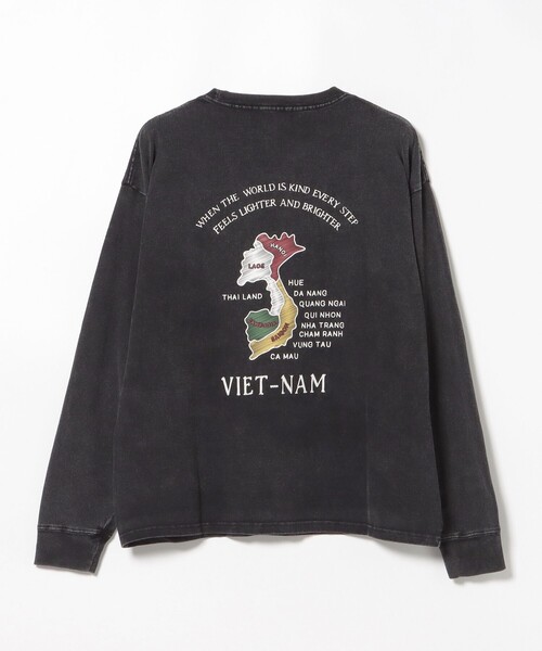 BEAMS HEART(ビームスハート)の「【ユニセックス】べトジャン ロングスリーブ カットソー(Tシャツ/カットソー・メンズ・ブラック系その他4/ブラック・SMALL/MEDIUM/LARGE)」の12枚目の写真