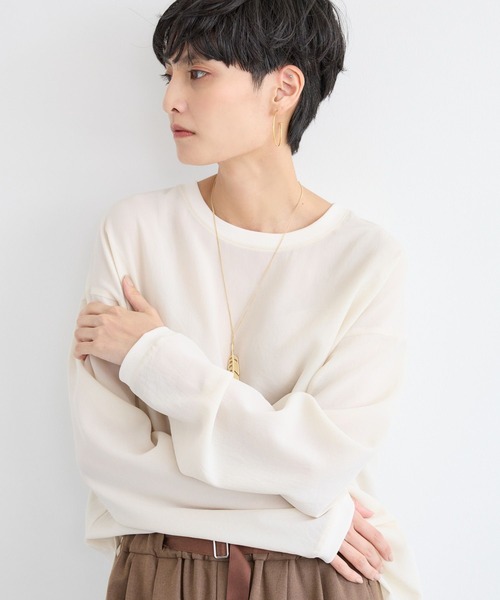 BARNYARDSTORM ポプリンオーバーブラウス（ライトベージュ0サイズ） BARNYARDSTORM / ポプリンオーバーブラウス / ハンド