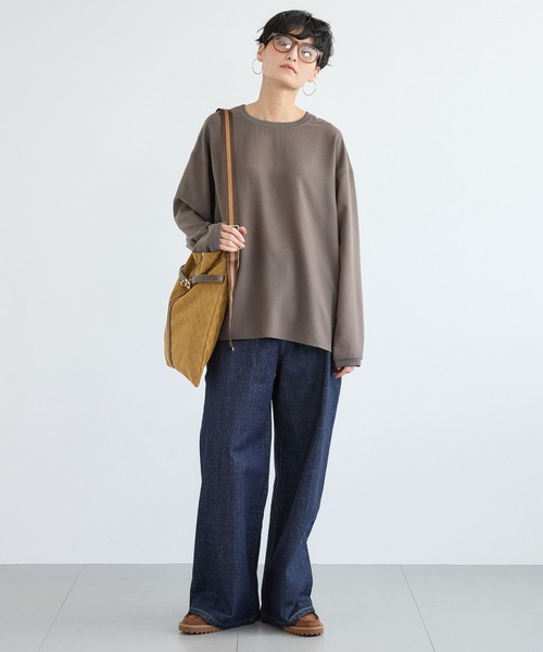 BARNYARDSTORM（バンヤードストーム）の「BARNYARDSTORM / ポプリンブラウスプルオーバー / JAPAN FABRIC【WEB限定カラー】【「BABALOG」チャンネルご紹介アイテム】（シャツ/ブラウス・レディース・ホワイト/ブラック/キャメル/チャコール・S/M）」の12枚目の写真