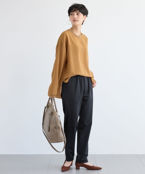 BARNYARDSTORM（バンヤードストーム）の「BARNYARDSTORM / ポプリンブラウスプルオーバー / JAPAN FABRIC【WEB限定カラー】【「BABALOG」チャンネルご紹介アイテム】（シャツ/ブラウス・レディース・ホワイト/ブラック/キャメル/チャコール・S/M）」の19枚目の写真