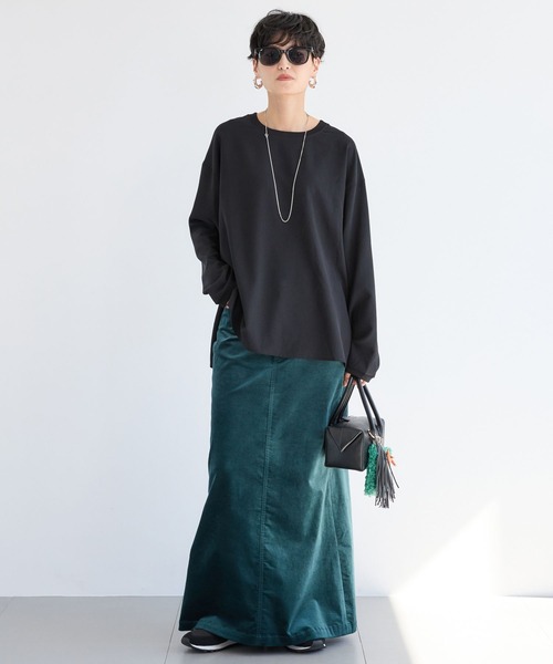 BARNYARDSTORM（バンヤードストーム）の「BARNYARDSTORM / ポプリンブラウスプルオーバー / JAPAN FABRIC【WEB限定カラー】【「BABALOG」チャンネルご紹介アイテム】（シャツ/ブラウス・レディース・ホワイト/ブラック/キャメル/チャコール・S/M）」の15枚目の写真