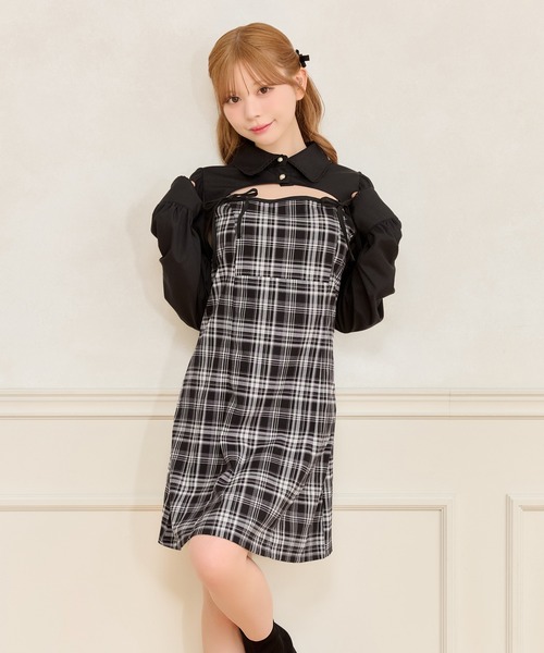 apres jour(アプレジュール)の「【SET着用可能】ロングスリーブボレロブラウス(シャツ/ブラウス・レディース・ブラック/ブラック系その他/ホワイト・X-LARGE/フリー)」の11枚目の写真