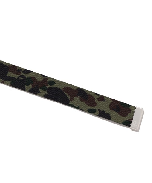 A BATHING APE（アベイシングエイプ）の「1ST CAMO STA GI BELT（ベルト・メンズ・イエロー/グリーン・FREE）」の5枚目の写真