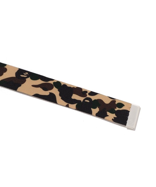 A BATHING APE（アベイシングエイプ）の「1ST CAMO STA GI BELT（ベルト・メンズ・イエロー/グリーン・FREE）」の6枚目の写真