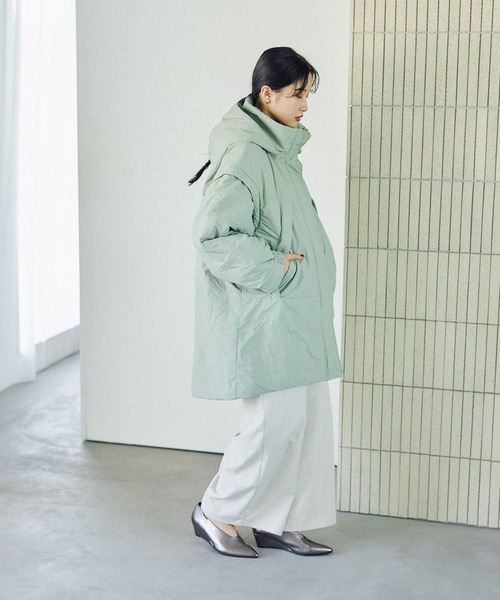 撥水加工付き】エアサーマルマルチWAYロングコート 523887（その他