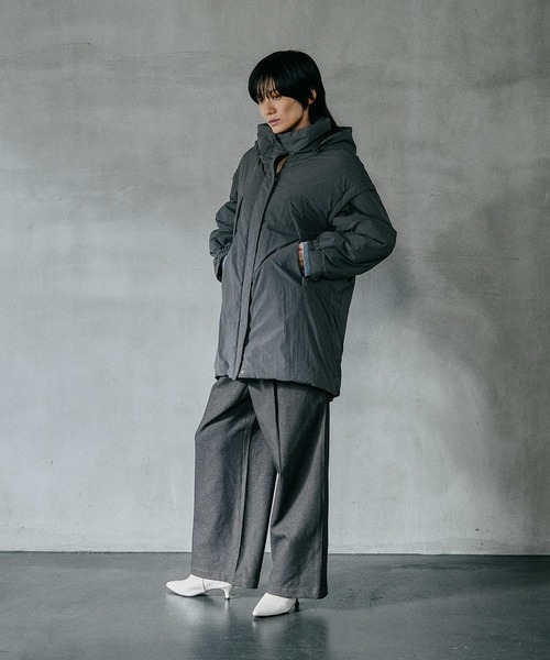 撥水加工付き】エアサーマルマルチWAYロングコート 523887（その他