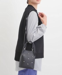 SHOO・LA・RUE | つまみハンドルスタッズミニショルダー(ショルダーバッグ)