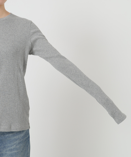 フレームワーク　コットンリブヘンリーカットソー コットンリブヘンリーカットソー（Tシャツ／カットソー）｜FRAMeWORK